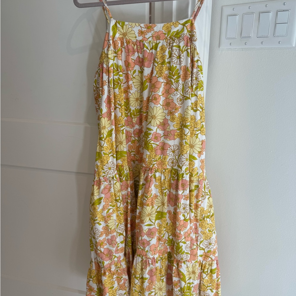 Floral Spaghetti Strap Dress